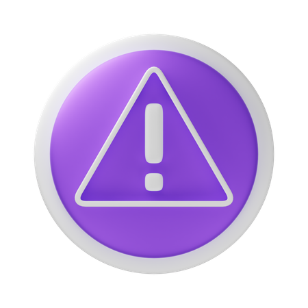 Vorsicht  3D Icon