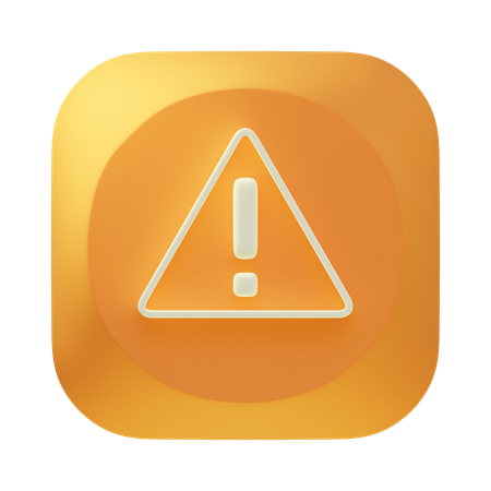 Vorsicht  3D Icon