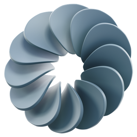 Vortex  3D Icon