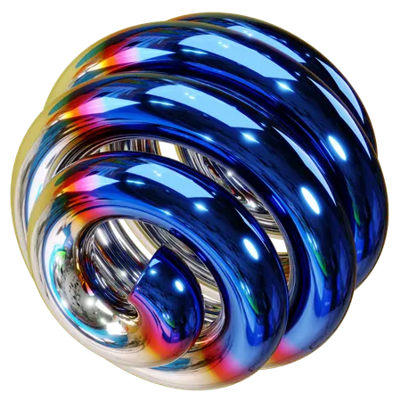 Vortex chromatique  3D Icon