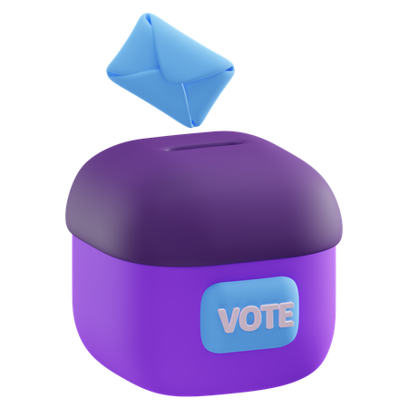 Vote  3D Icon