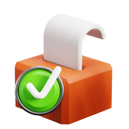 Voté  3D Icon