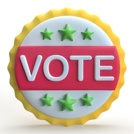 Vote  3D Icon