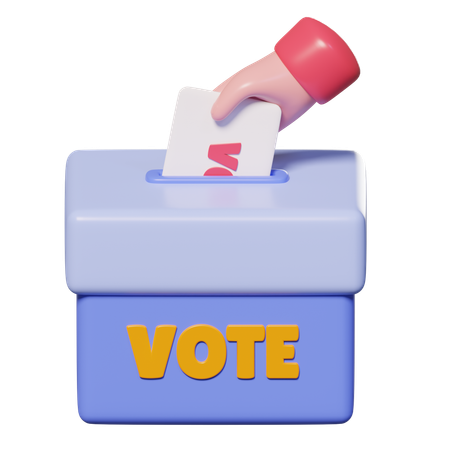 VOTE  3D Icon