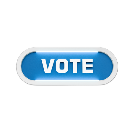 Vote  3D Icon