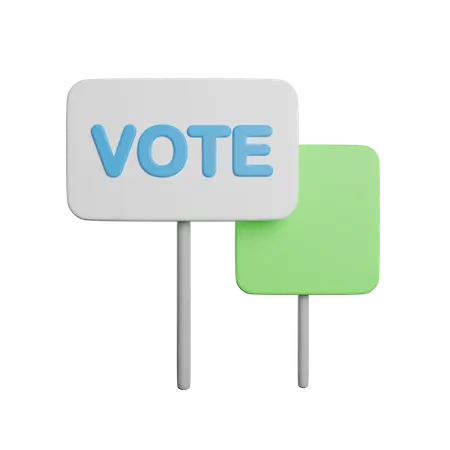 Vote  3D Icon