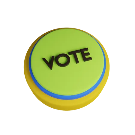 Vote 3 D Icon Contains PNG BLEND GLTF And OBJ Files 3D Icon