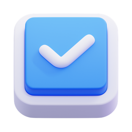 Vote Button  3D Icon