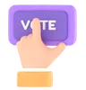 Vote hand