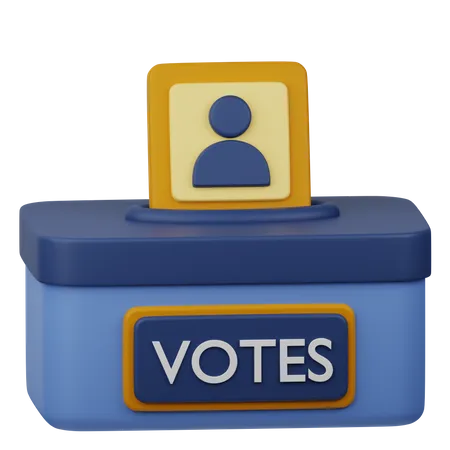 Votes  3D Icon