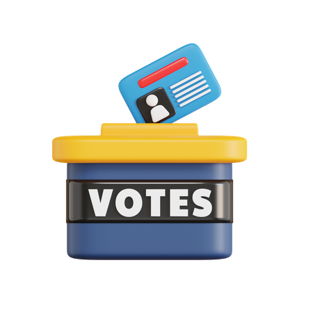 Votes  3D Icon