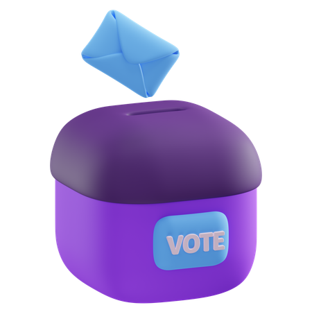 Voting  3D Icon