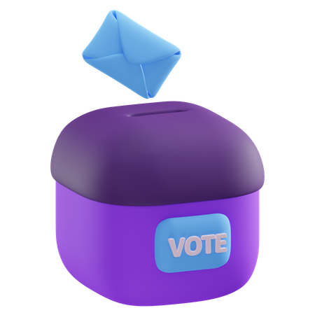 Voting  3D Icon