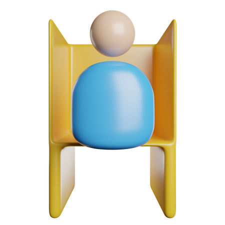 Voting Booth  3D Icon