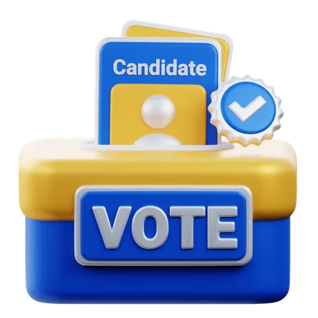 Votar  3D Icon