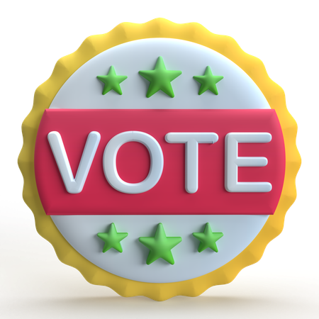 Voto  3D Icon