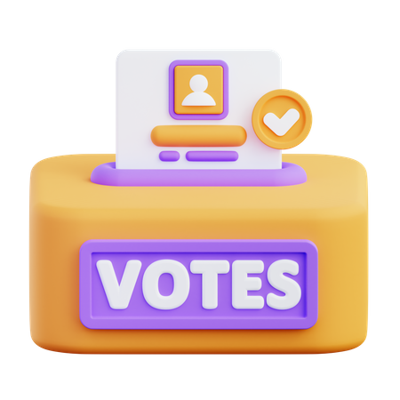 Votos  3D Icon