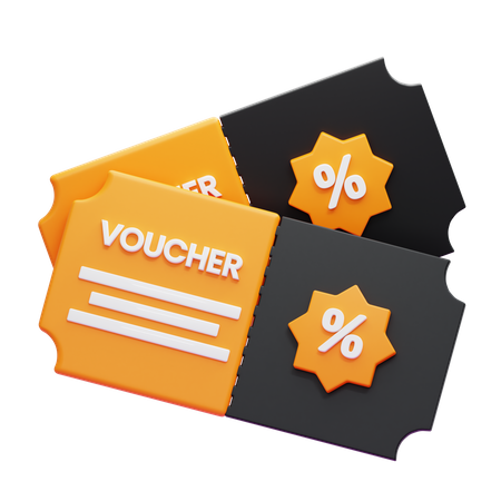 VOUCHER  3D Icon