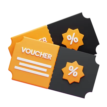 VOUCHER  3D Icon