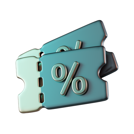 Voucher  3D Icon