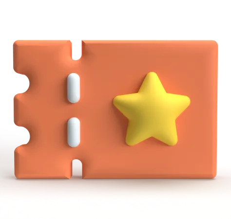 Voucher  3D Icon