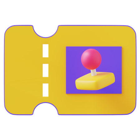 Voucher de jogo  3D Icon