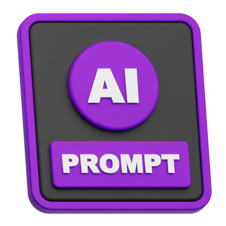 Ai prompt  3D Icon