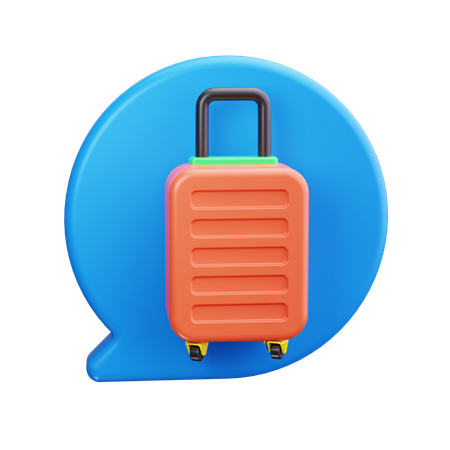 Voyage d'affaires  3D Icon