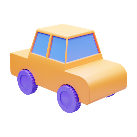 Voiture de voyage  3D Icon