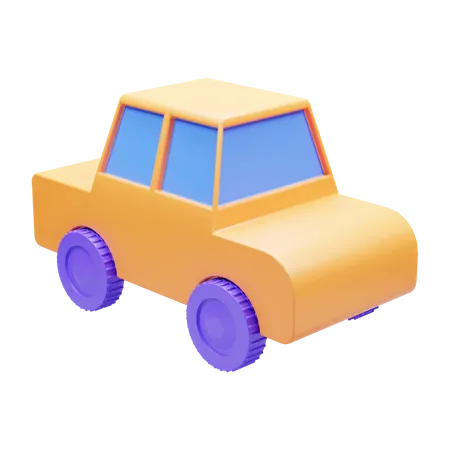 Voiture de voyage  3D Icon