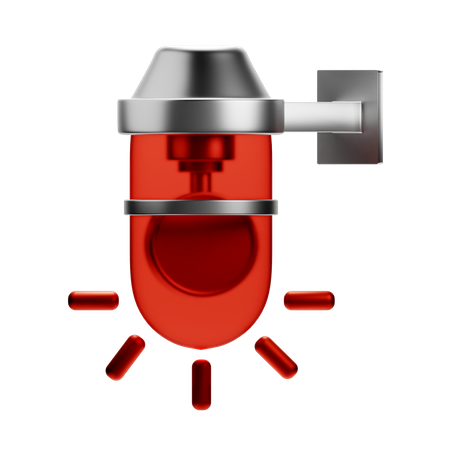Voyant d'alarme  3D Icon