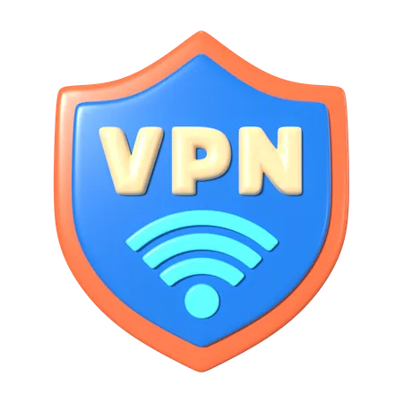 This Is VPN 3 D Render Illustration Icon It Comes As A High Resolution PNG File Isolated On A Transparent Background The Available 3 D Model File Formats Include BLEND OBJ FBX And GLTF 3D Icon