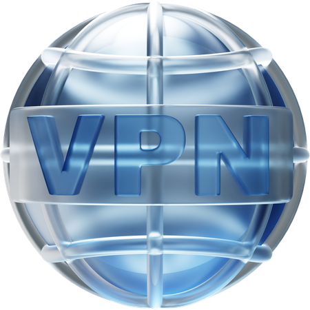 VPN  3D Icon