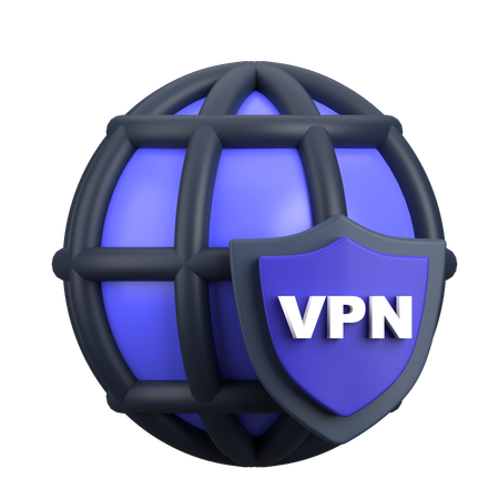 VPN  3D Icon