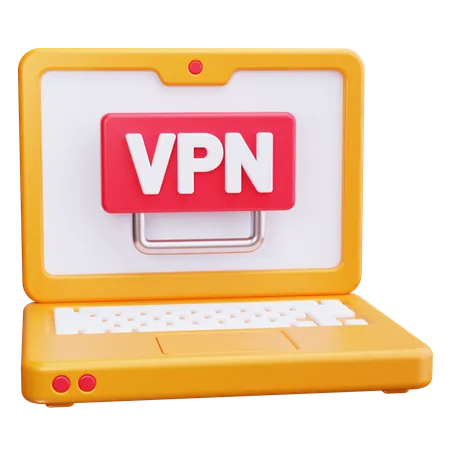 VPN  3D Icon