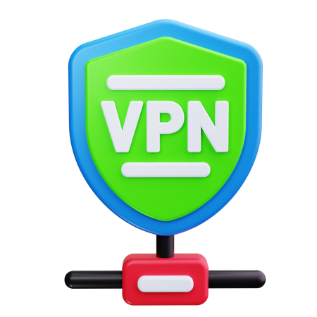 VPN  3D Icon