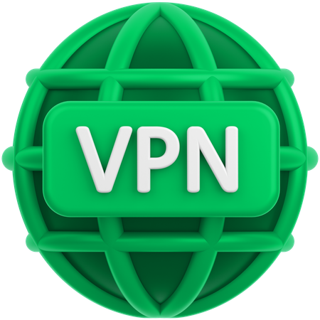 VPN  3D Icon