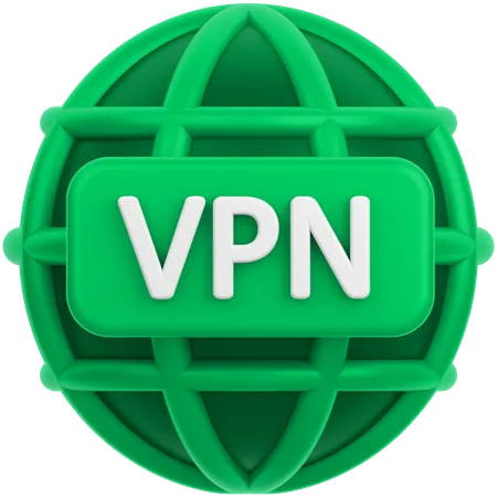 VPN  3D Icon