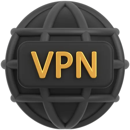 VPN  3D Icon