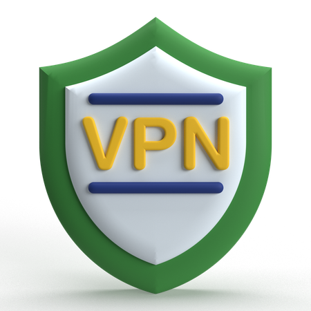 VPN  3D Icon