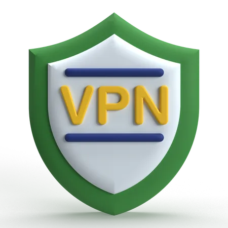 VPN  3D Icon