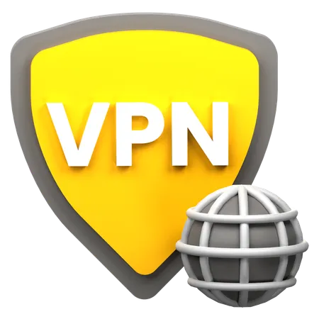 VPN  3D Icon