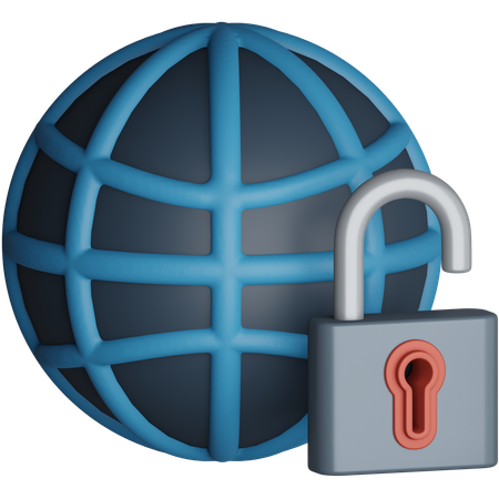 VPN  3D Icon