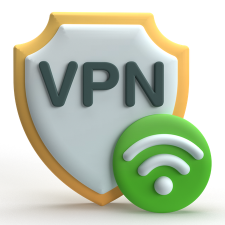 VPN  3D Icon