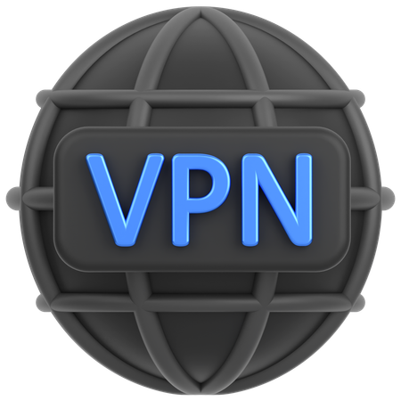 Vpn  3D Icon