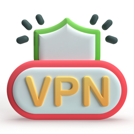 VPN  3D Icon