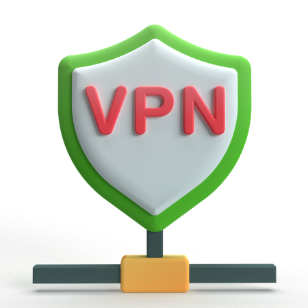VPN  3D Icon