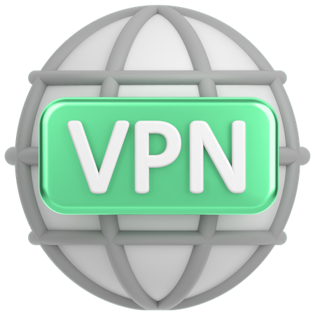 Vpn  3D Icon
