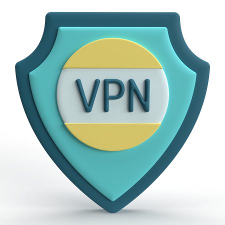 VPN  3D Icon