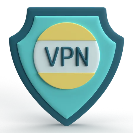 VPN  3D Icon